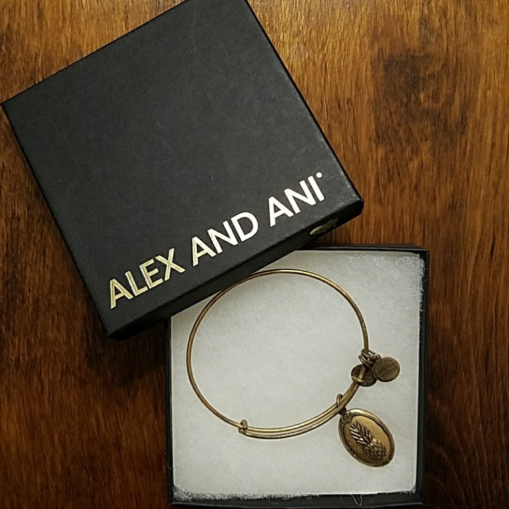 Pineapple Alex & Ani Bangle